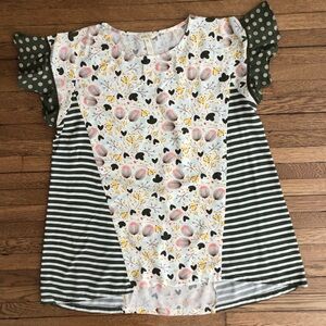 Beautiful Matilda Jane flutter sleeve top medium